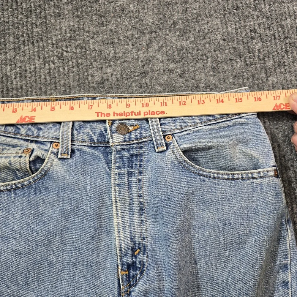 Levis 550 Jeans Mens 33x31 Blue Medium Wash‎ Relaxed Tapered Denim Pants 1997